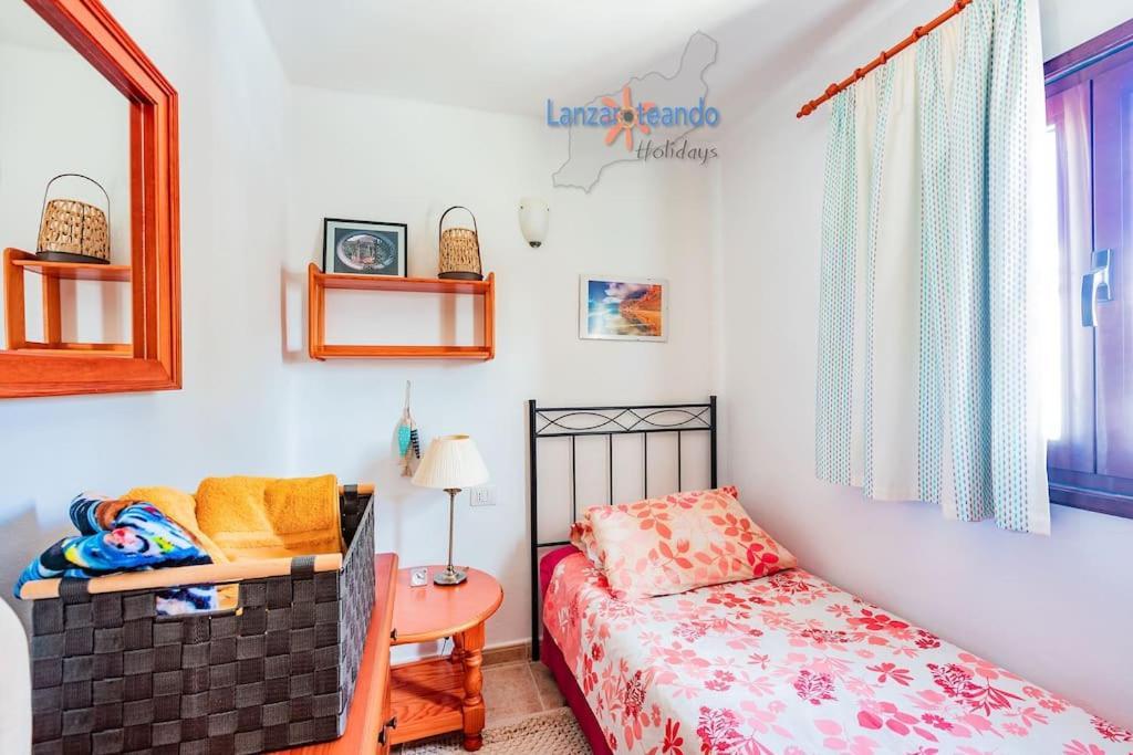 Casita El Faro En Playa Bastian Aircon In The Bedrooms Vv Коста-Тегисе Экстерьер фото