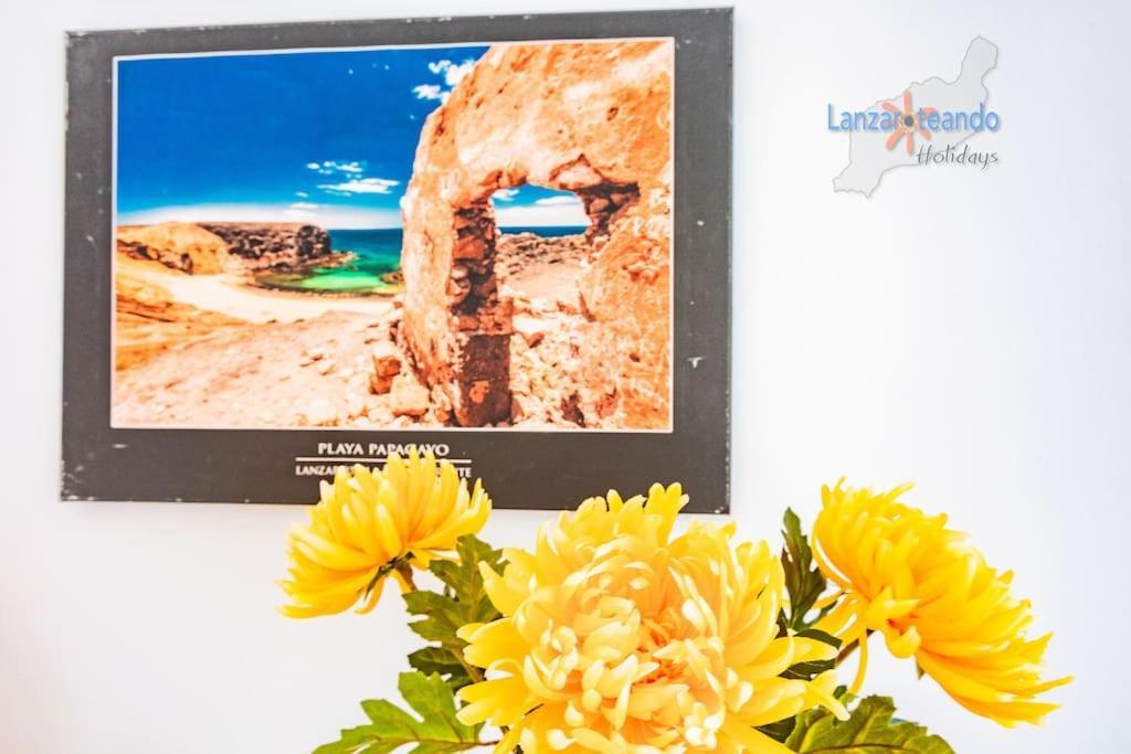 Casita El Faro En Playa Bastian Aircon In The Bedrooms Vv Коста-Тегисе Экстерьер фото